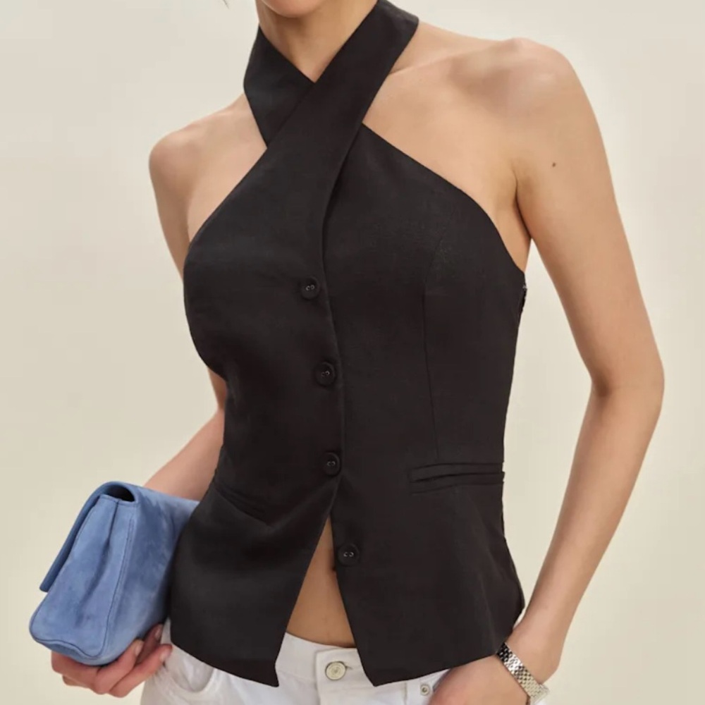 Reformation Tate HalterTop NWT